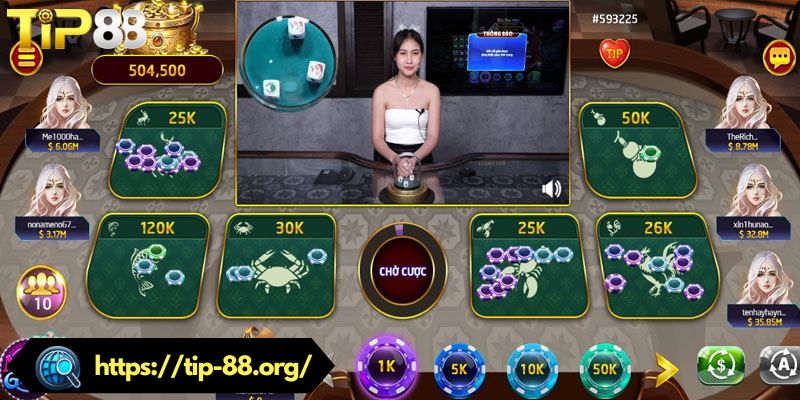 Giới thiệu game bầu cua trên nhà cái TIP88