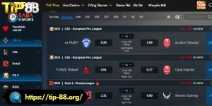 Giới thiệu sảnh cá cược E-Sports TIP88
