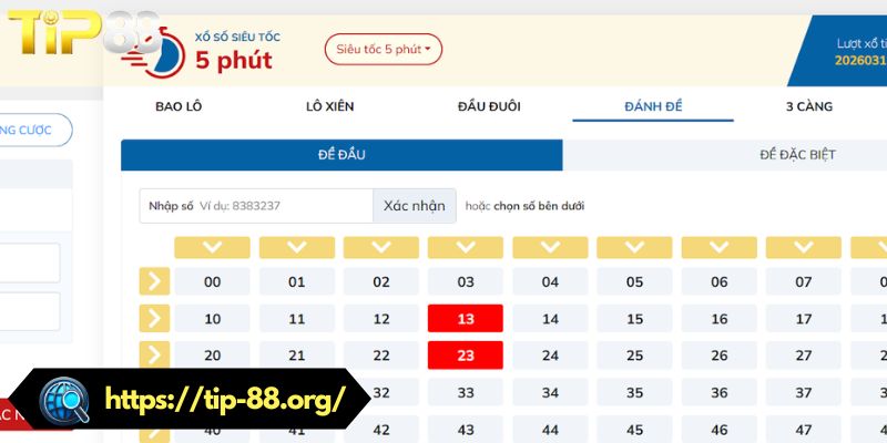 Những điều cần lưu ý khi chơi lô đề siêu tốc TIP88