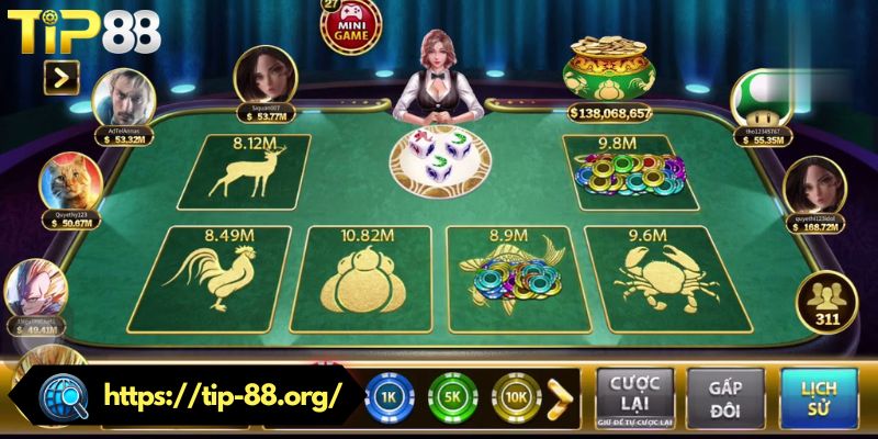 Những điều cần lưu ý khi cược bầu cua TIP88