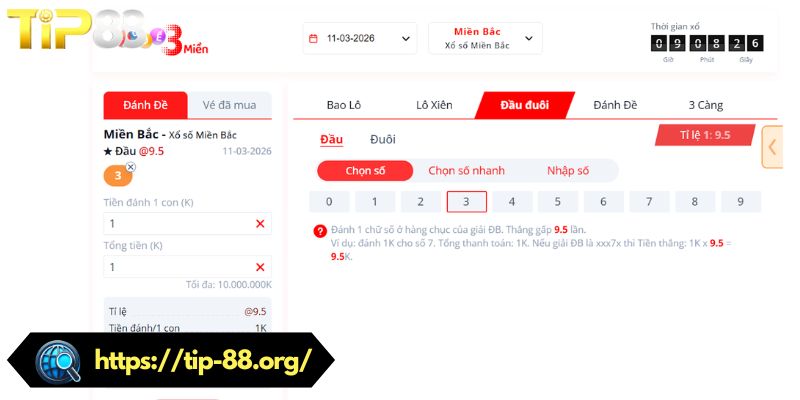 Những lưu ý khi chơi lô đề online trên TIP88