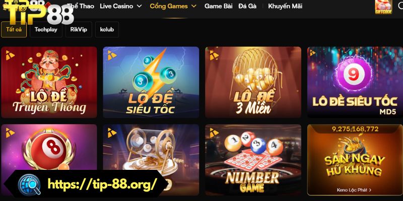 Ưu điểm của lô đề online trên nhà cái TIP88
